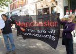 THE DAILY MAIL HATES BRITAIN PROTEST MANCHESTER